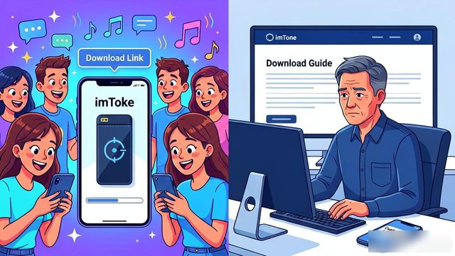 钱包对比图_对比分析不同用户在imToken钱包下载中的行为_钱包对比表情包