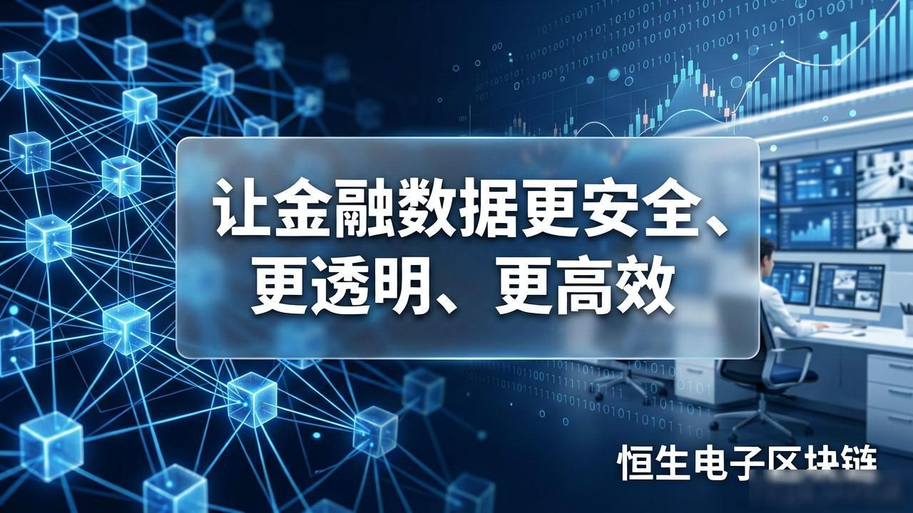 恒生电子区块链技术_金融数字化转型 区块链技术 资产托管清算