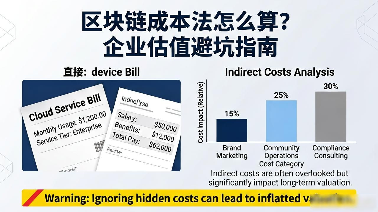 区块链项目成本法估值_区块链成本法_服务器硬件带宽开发人员薪资运维成本