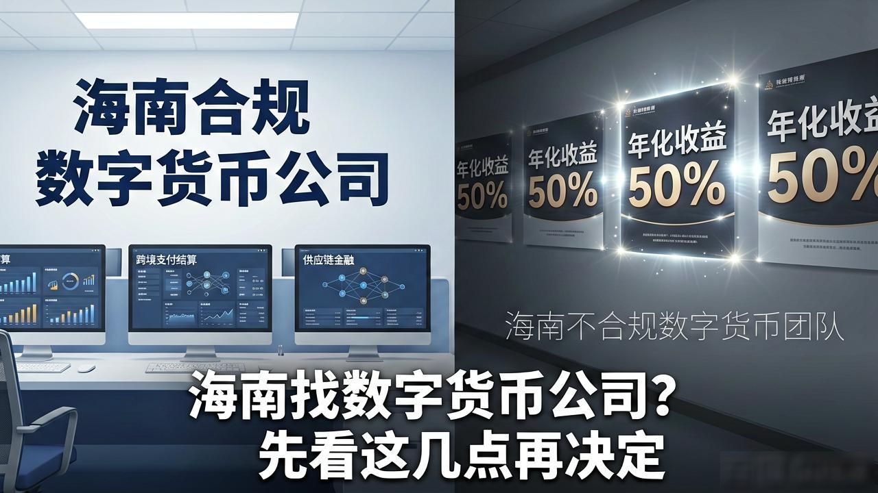 海南数字货币业务甄别选择_海南做数字货币的公司_海南自贸港数字货币公司