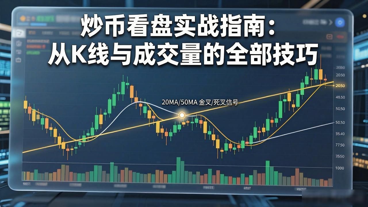 炒数字货币如何看盘_新手数字货币看盘入门技巧_数字货币交易看盘核心指标实用方法