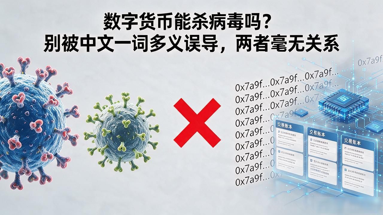 数字货币能否杀病毒_数字货币能杀病毒吗_比特币与生物病毒区别