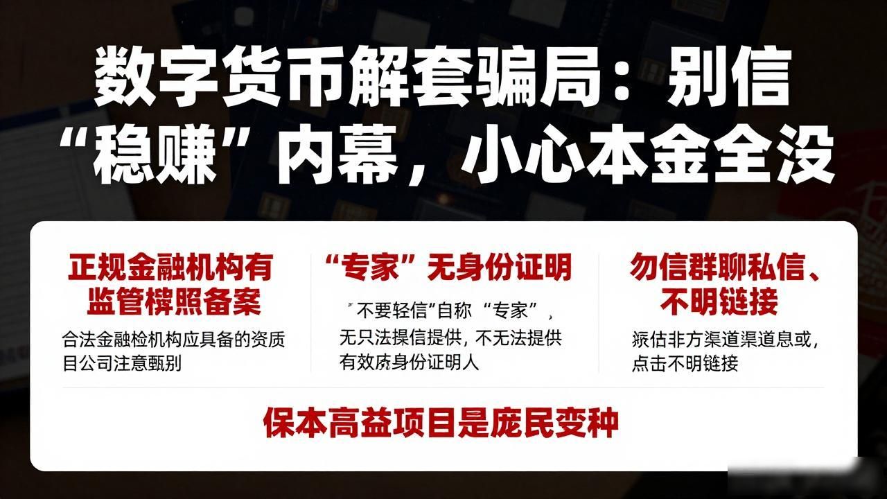 量化交易骗局_投资骗局识别_数字货币解套骗局