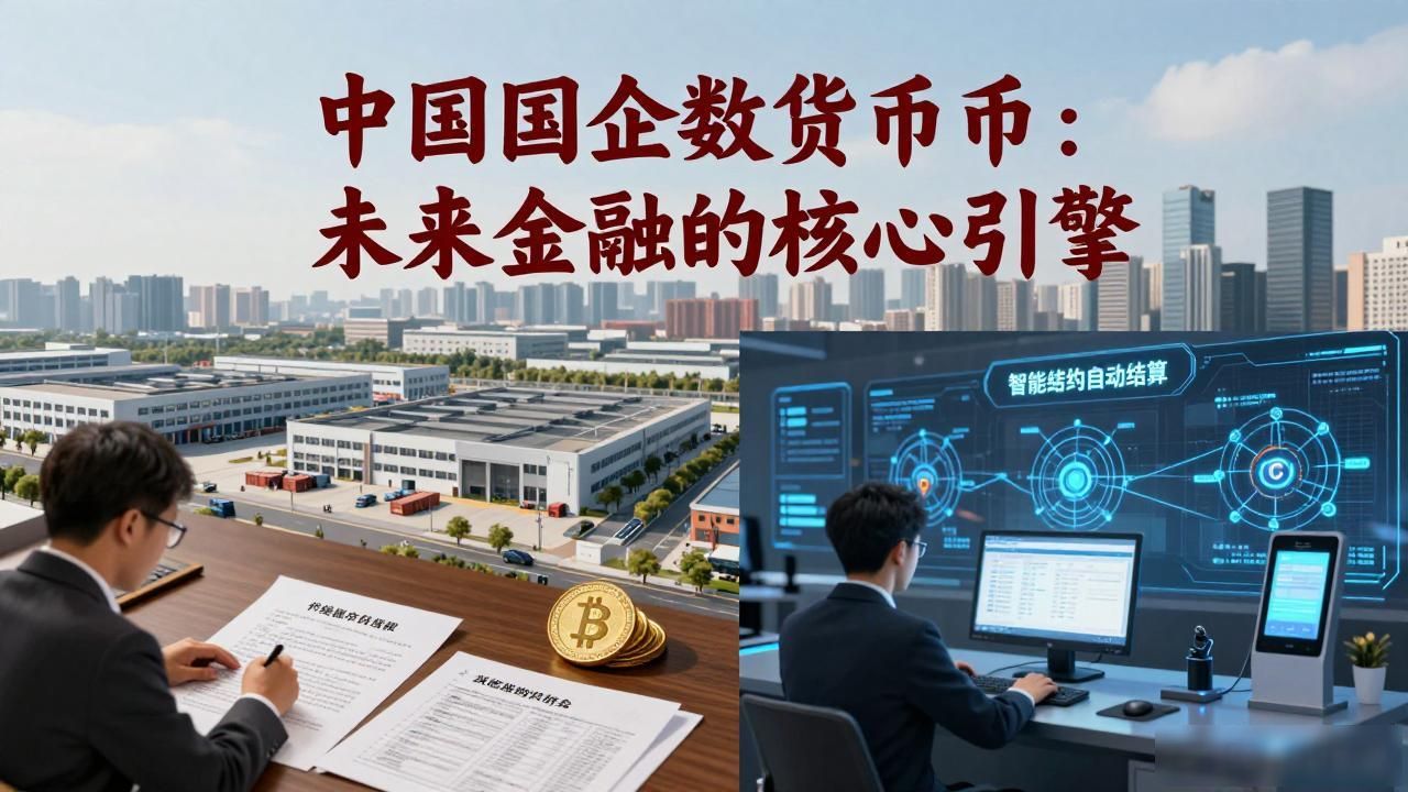 国企数字货币应用_数字货币供应链金融_中国国企数字货币