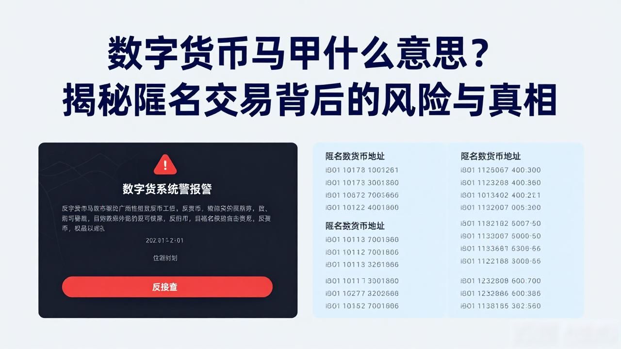数字货币马甲的含义_数字货币马甲的用途_数字货币马甲什么意思