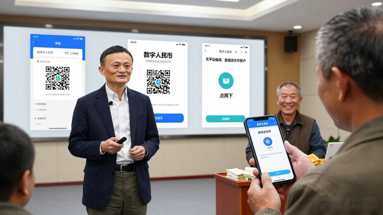 数字人民币普通人使用_马云数字货币观点_马云讲数字货币技术