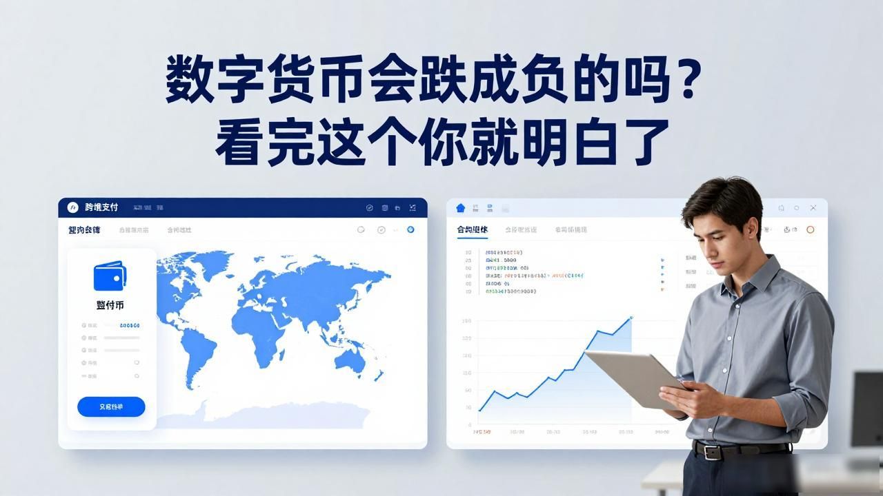 数字货币会跌成负的吗_数字货币价值跌成负数可能性_数字货币市场波动性分析