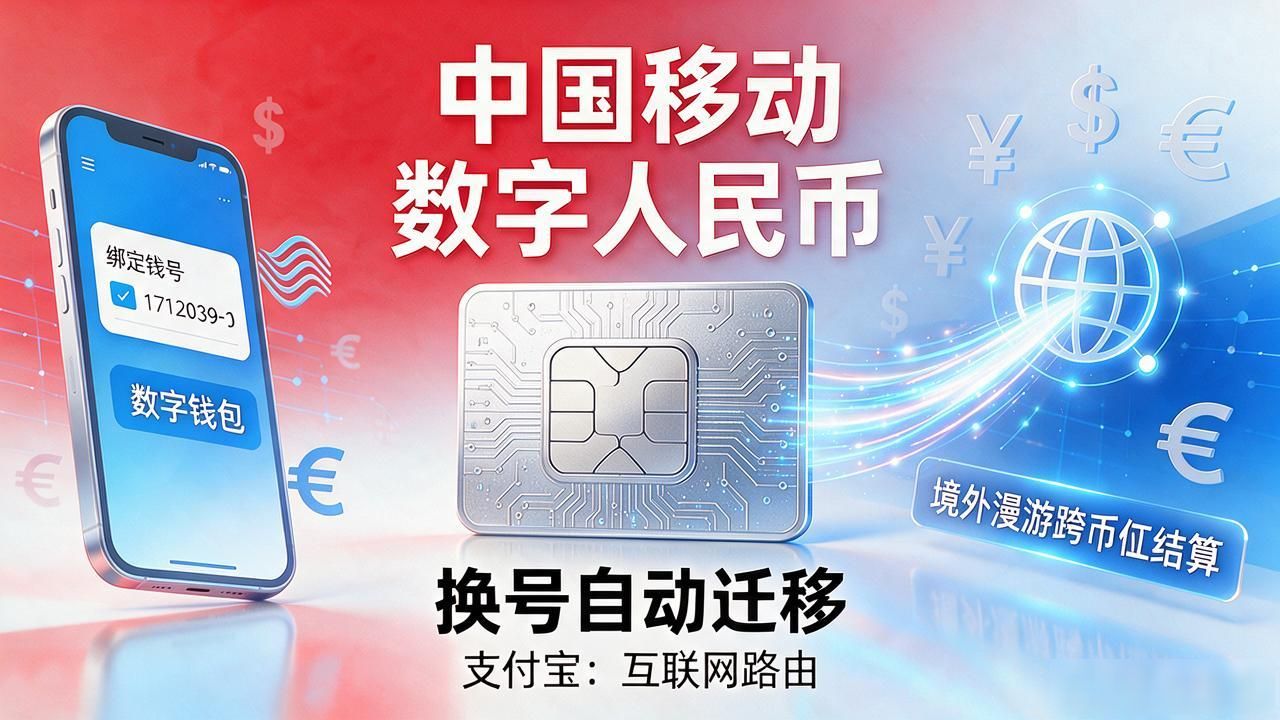 数字人民币话费直充_中国移动数字化货币_中国移动数字人民币试点