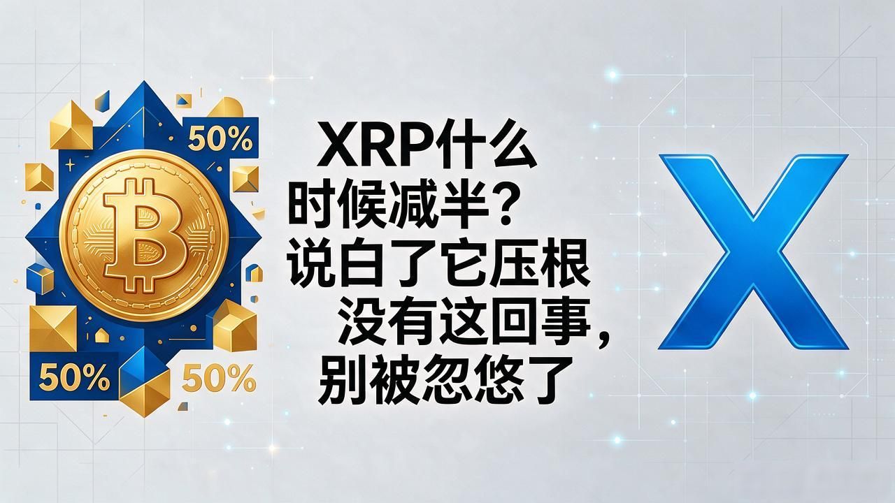 数字货币XRP什么时候减半_XRP与比特币发行逻辑区别_XRP为什么没有减半机制
