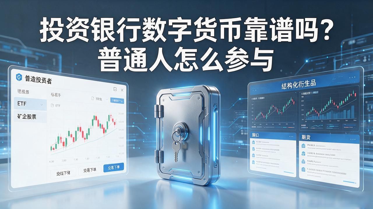 普通人配置数字资产策略_投行数字货币ETF投资指南_投资银行数字货币